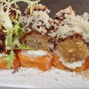 Tempura Saumon roll
